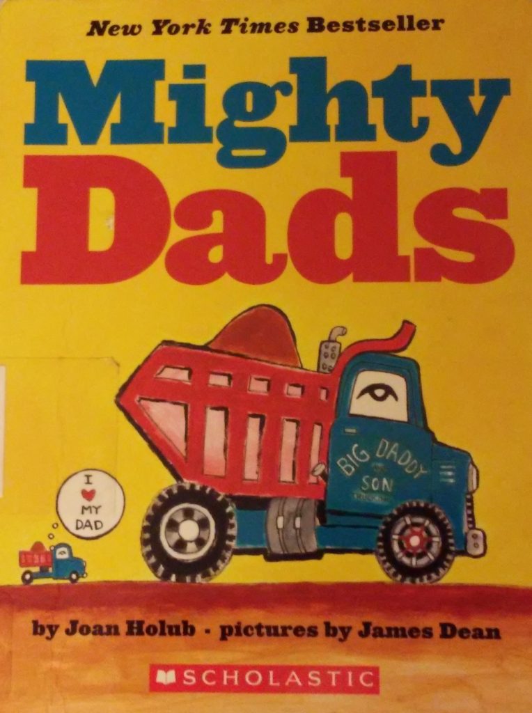 The cover of Mighty Dads book.