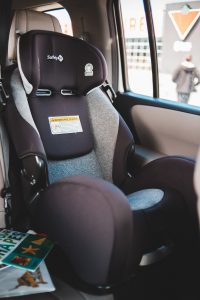 Picture showing a child's car seat.