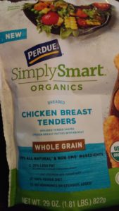 Picture of Perdue SimplySmart Organics Chicken Breast Tenders.